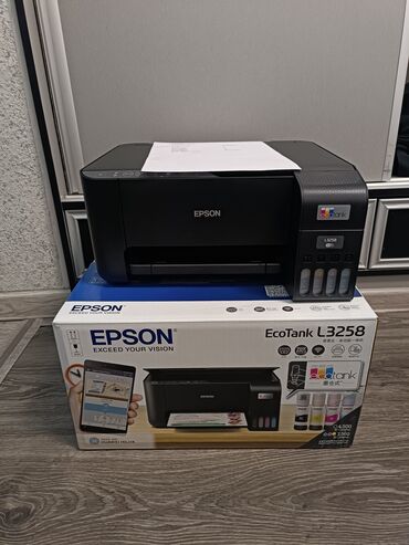 домашний компютер: Epson l3258 А4 3в1 МФУ струйный принтер со сканером и поддержкой Wi-fi