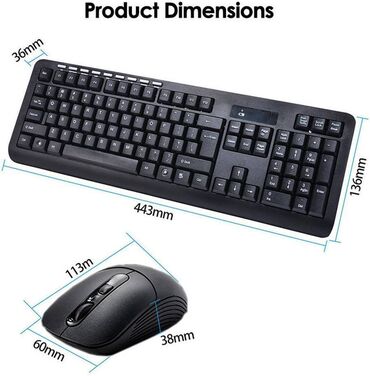 гибкая клавиатура купить: В наличии беспроводная клавиатура с мышкой HK 6800