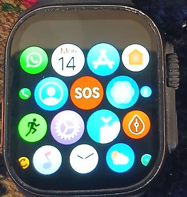 Smart saatlar: Hiwatch PRO T900 Ultra ağıllı saat Saatın problemi yoxdur,nömrə kartı — 8