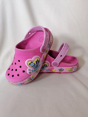 Papuče: CROCS - C13 sandale za devojcice, dvobroj, odgovara velicini 30-31 — 9
