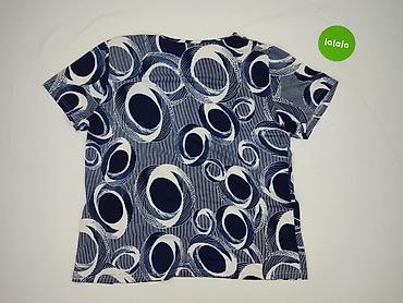 relab niebieska: T-shirt damski, rozmiar 3XL — 3