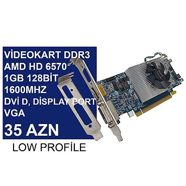 Videokartlar: Videokartlar ⭐Videokart AMD HD 6570 1GB 128bit 1600Mhz Sapphire DVİ D — 3