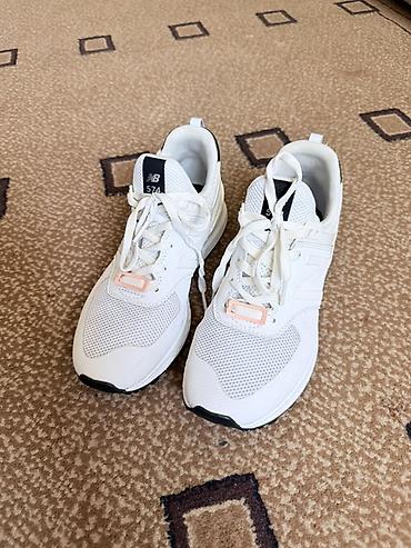 on cloud: Кроссовки New Balance 574 Sport, белые

- Модель: 574 оригинал — 1