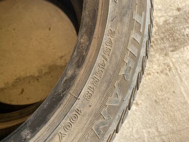 ручки на спринтер: Шины 245 / 45 / R 18, Лето, Б/у, Пара, Легковые, Bridgestone
