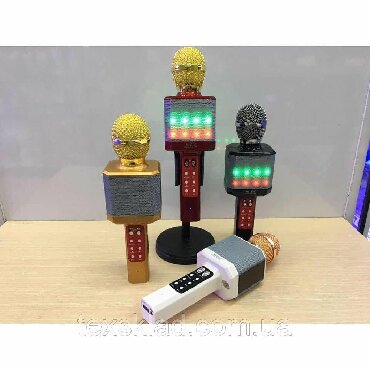 Mikrofonlar: Karaoki Mikrafon Arginal Çox qeşey ses effekti var Sese effek vermek -da lalafo.az — 6 Mikrofonlar: Karaoki Mikrafon Arginal Çox qeşey ses effekti var Sese effek vermek — 6