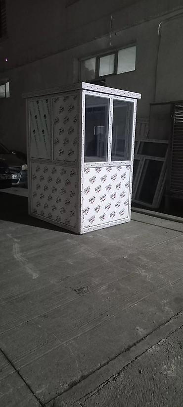 Butkalar, köşklar: Mühafizə BUTKASI. AĞ. QARA. ANTRASİT GREY. ŞÜŞƏLİ. PLASTİK — 26