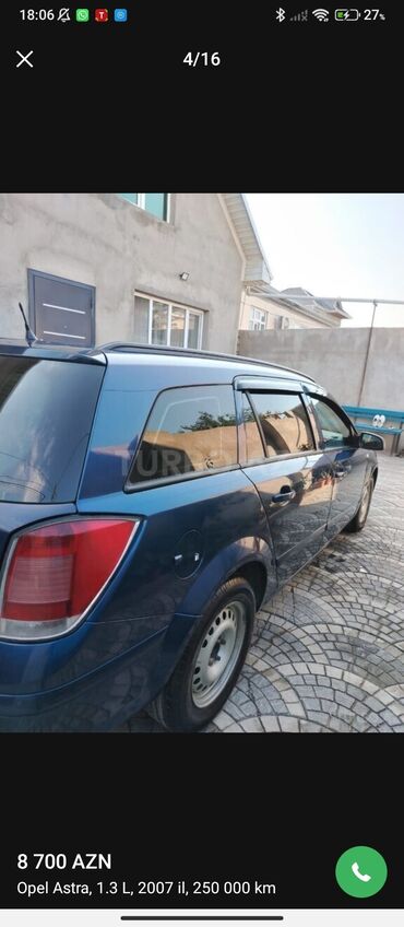 Opel: Opel Astra: 1.3 l | 2007 il 250000 km Sedan — 4