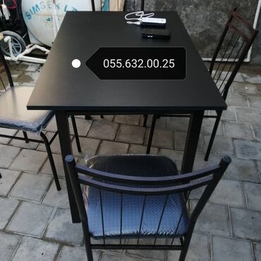 Masa və oturacaq dəstləri: Stol stul desti anbardan satiş var Modellər coxdur Rəng secimi etmək — 25