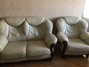 i̇ki yerli divan: Б/у, Классический диван, Нераскладной