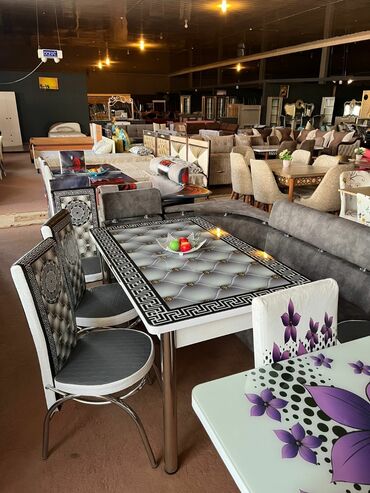 Divan və masa dəstləri: 🇹🇷Türk istehsalı Möhtəşəm ✨✨ Kuxna üçün stol stul dəsti 2 stul 1 — 13