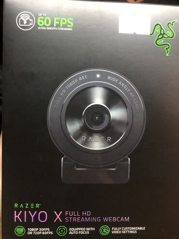 продаю пк: Срочно !!! Продаю веб камеру razer kiyo x пользовался неделю всего