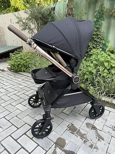 коляски чикко: Прогулочная коляска Kidilo (бренд на шильдике), цвет — чёрный с — 7
