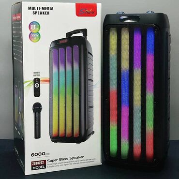 Digər: Simsiz Portativ Dinamik Bluetooth LED RGB İşıqlı ZQS8232 Brend: No