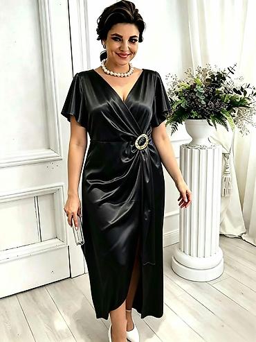 haljine veće veličine: Haljine za punije, saten
Cena 3500
Vel.do 5xl
V28 — 5