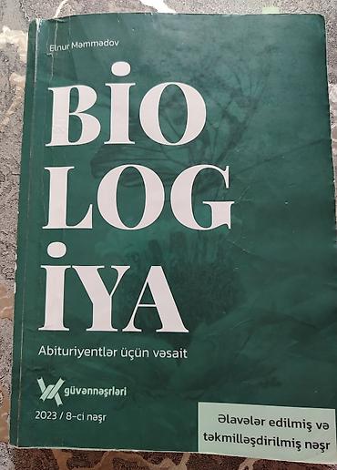 array informatika test toplusu pdf: Məhsul: “Biologiya – Abituriyentlər üçün vəsait” - Müəllif: Elnur — 1
