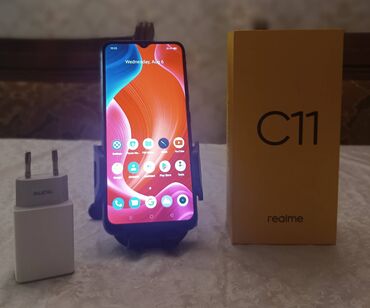 Realme C11, 32 ГБ, цвет - Серый, Face ID
