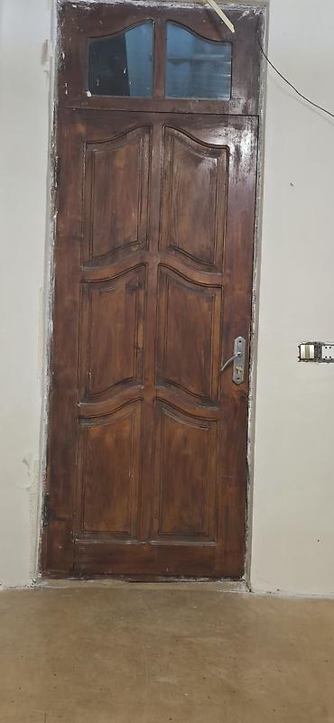 hamam: Taxta qapı və pəncərə dəsti Məhsul təsviri: - Giriş qapısı: Təbii — 1