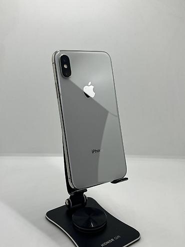 aiphon xr: IPhone X, Б/у, 64 ГБ, Белый, Защитное стекло, Чехол, 100 % — 4