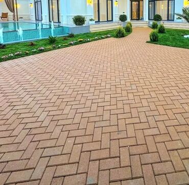 Döşəmə işləri: Xidmət: Həyətyanı sahələr, həyət-dalan, giriş yolları və teraslar üçün — 9