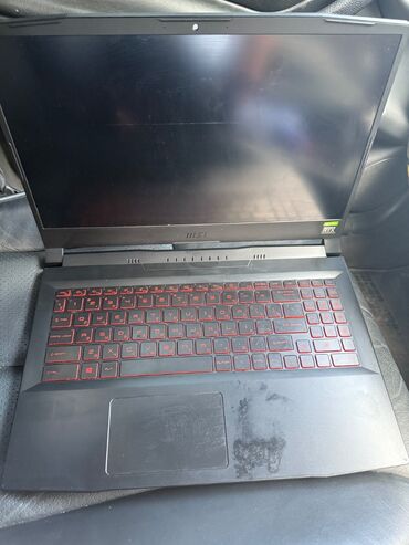 компьютеры msi: Ноутбук, MSI, 8 ГБ ОЭТ, Intel Core i7, 16 ", Колдонулган, Татаал эмес тапшырмалар үчүн, эс тутум HDD + SSD