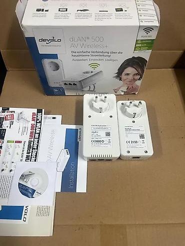 Modemi, ruteri i mrežni uređaji: Devolo dLAN 500 AV Wireless+ Powerline set - Powerline adapteri koji — 11
