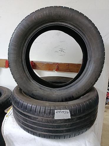 argb controller: Шины 215 / 55 / R 17, Лето, Б/у, Пара, Легковые, Continental — 1