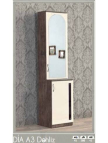 laminat mebel: Шкаф в прихожей, Новый, 1 дверь, Распашной, Прямой шкаф, Турция