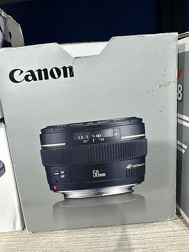 canon mf: **Canon EF 50mm USM Obyektiv** Canon brendinə məxsus obyektiv — 1