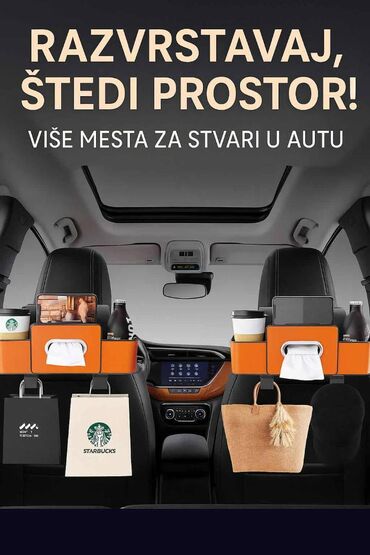 pojasevi za auto u boji cena: Multifunkcionalni auto-organizator za sedište – više reda, manje