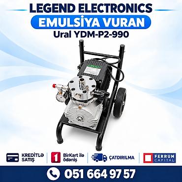 Elan başlığı: Ural YDM-P2-990 emulsiya vuran, boya aparatı Elan lalafo.az -da Elan başlığı: Ural YDM-P2-990 emulsiya vuran, boya aparatı Elan