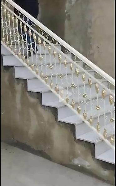 Pilləkən məhəccərləri: Yeni Pilləkən məhəccəri, Polad, Pulsuz çatdırılma — 26