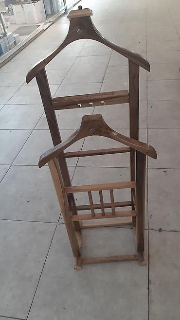 Asılqanlar: Kəstum, köynək asmaq üçün asılqan. Təmiz fısdıq ağacından hazırlanma — 8