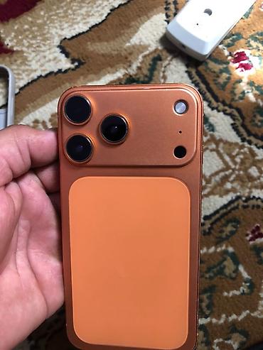 магитафон авто: IPhone 17 Pro, Б/у, 64 ГБ, Оранжевый, 80 % — 3