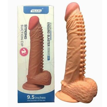 женский презерватив: Фаллоимитатор на присоске выполнен из мягкого материала, напоминающего