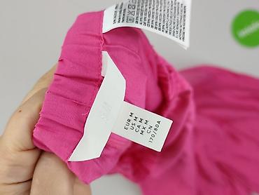 endo: Różowe damskie spodnie z szeroką nogawką - Krój: luźny, proste — 4