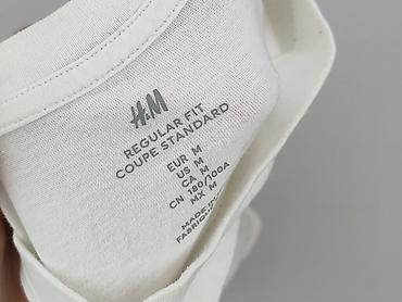 basic koszulka biala: H&M, Koszulka dla mężczyzn, rozmiar M — 7