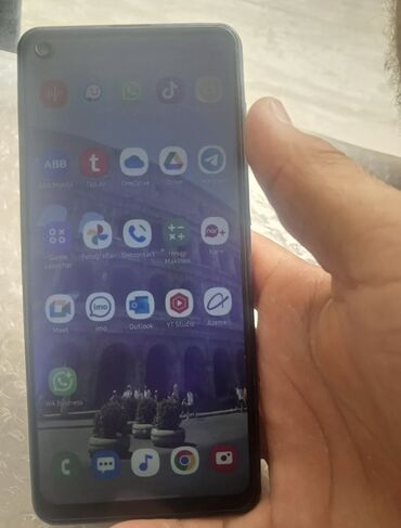 ipad 6 plus: Samsung Galaxy A21S, rəng - Göy, İki sim kartlı