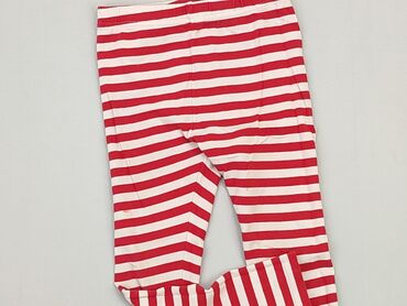 red lipstick monster legginsy: Leggings for kids, 4-5 years, 104/110, condition - Very good