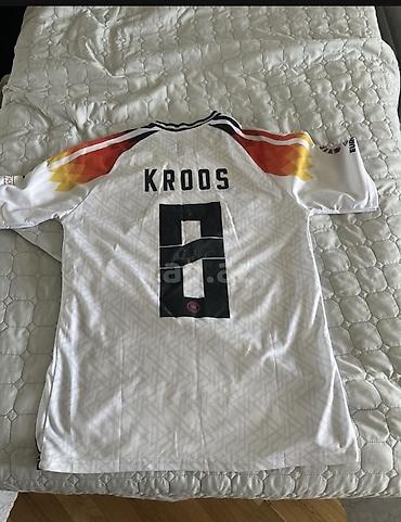 Futbolkalar: Futbolka, Adidas, M, rəng - Ağ — 1