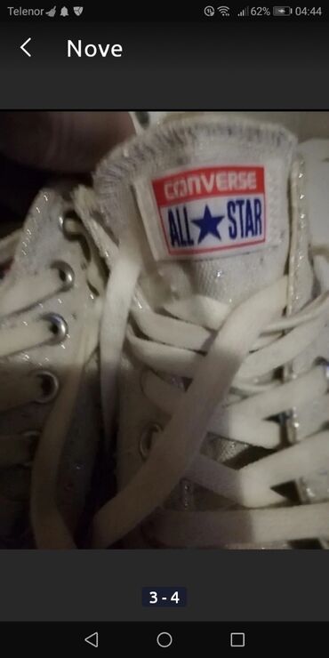 gumene cizme za sneg: Converse, 38.5, bоја - Bež