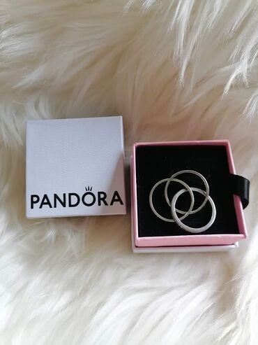 Prstenje: Pandora prsten Veličina 7 i 8 Cena:2100din Dobija se sa pandora — 25