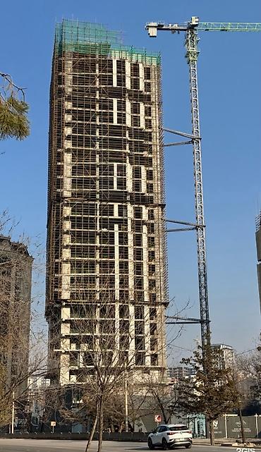 Продажа квартир: 2 комнаты, 77 м², Асанбай мкр Элитка, 9 этаж, ПСО (под самоотделку) — 3