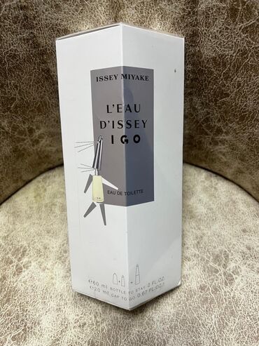 dubay etirleri: Issey Miyake IGO 2li parfum,60 ml,20 ml,yenidir istifade olunmayib