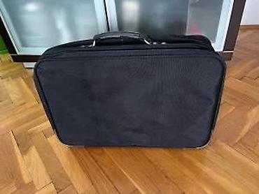 Putni koferi i torbe: Torba/kofer za poslovna putovanja – crni, širi model sa više pregrada — 9