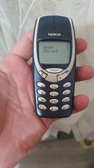 nokia smartfonlari: Nokia 3310, < 2 GB Memory Capacity, rəng - Mavi, Düyməli