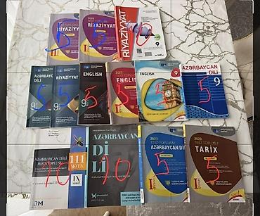 Testlər: Məktəb və DİM hazırlığı üçün dərslik və test topluları dəsti Tərkib — 1