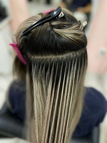 Парикмахеры: Наращивание натуральных волос — от 15 000 с. Сейчас действует — 6