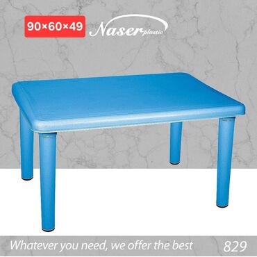 Uşaq masaları: Oğlan və qız üçün, Yeni, Bağça masası, Stulsuz — 7