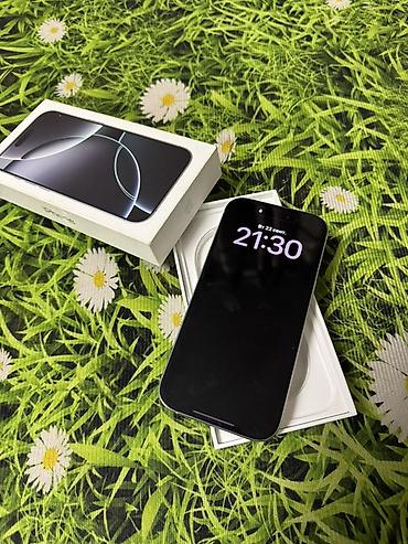 камера заднй бу: IPhone 16 Pro, цвет White Titanium на 256 гигабайт все родное кроме — 3