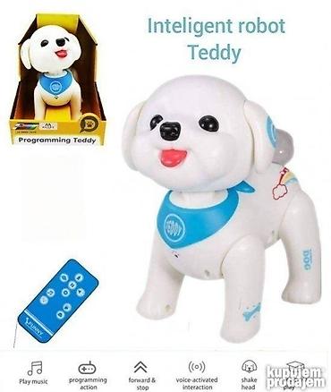 plisani meda cena: Inteligentni Robot Štene Teddy na Daljinski 🐾🎮 Ovo je pametan RC — 1